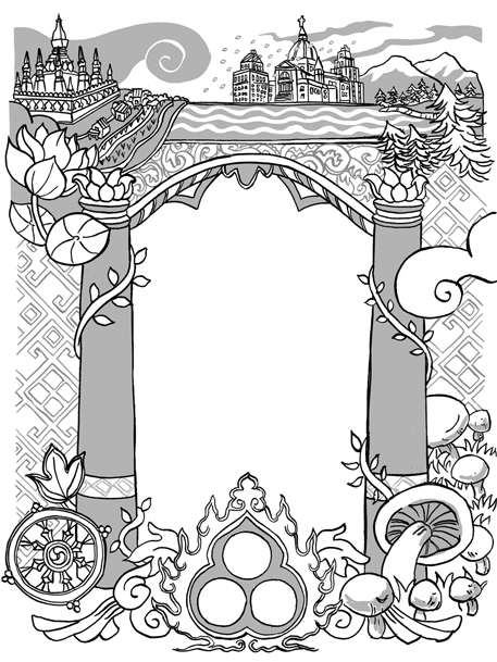 Laotian Buddhist Canadian frame